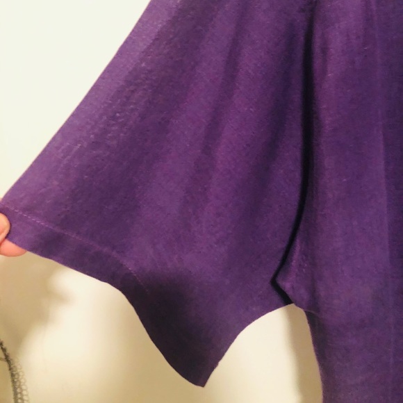 Deep Purple Short Sleeve Polo - Picture 3 of 4